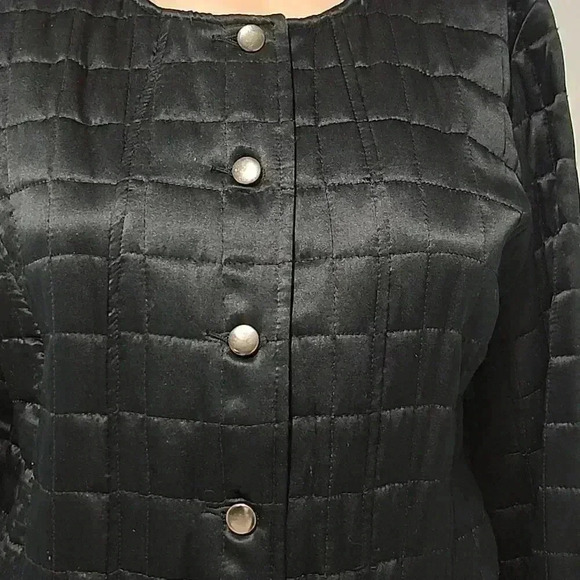 Vintage silk jacket - Picture 2 of 5